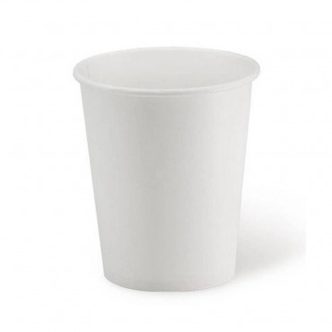 Бумажный стакан Белый d=80 250мл