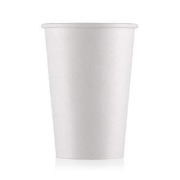 Бумажный стакан EcoCups Белый d=90 400мл