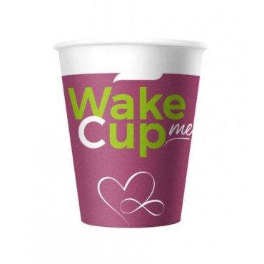 Бумажный стакан Wake Me Cup d=70 150мл