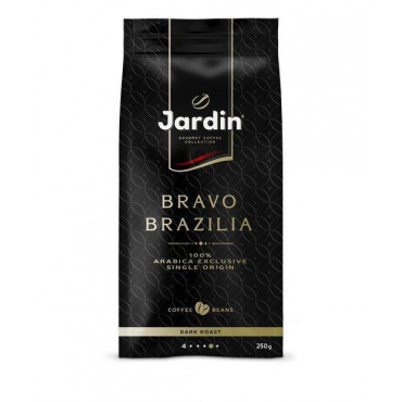 Кофе в зернах Жардин Jardin Bravo Brazilia 250 гр (0,25кг)
