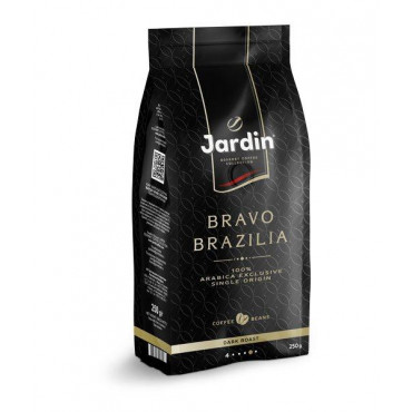 Кофе в зернах Жардин Jardin Bravo Brazilia 250 гр (0,25кг)