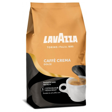 Кофе в зернах Lavazza Caffe Crema Dolce 1000 гр (1кг)