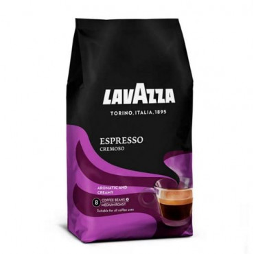 Кофе в зернах Lavazza Espresso Cremoso 1000 гр (1кг)
