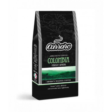 Кофе молотый Carraro моносорт Арабика Colombia 62.5 г