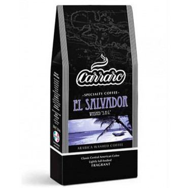 Кофе молотый Carraro моносорт Арабика El Salvador 62.5 г