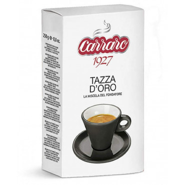 Кофе молотый Carraro Tazza d-Oro 250 г (0,25кг)