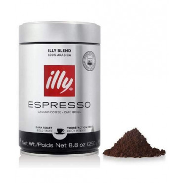 Кофе молотый illy INTENSO Espresso Dark 250г