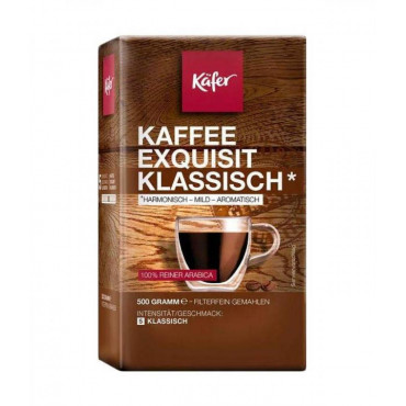 Кофе молотый Kafer Kaffee Exquisit Klassisch 500 г (0,5кг)