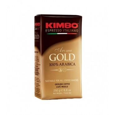 Кофе молотый KIMBO Aroma Gold 250 гр (0,25кг)