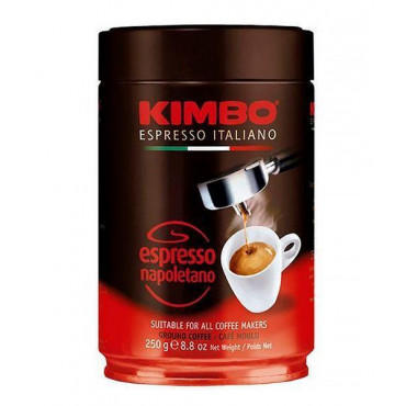 Кофе молотый KIMBO Espresso Napoletano в банке 250г (0,25 кг)