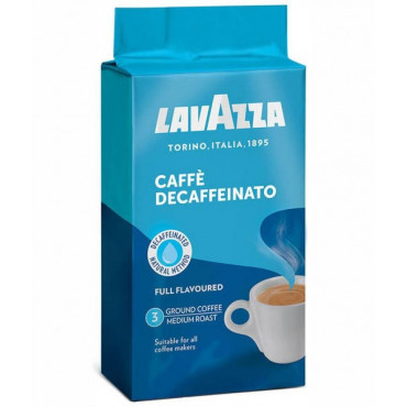 Кофе молотый Lavazza Caffe Decaffeinato 250 грамм