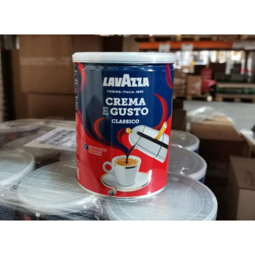 Кофе молотый Lavazza Crema e Gusto 250г ж/б