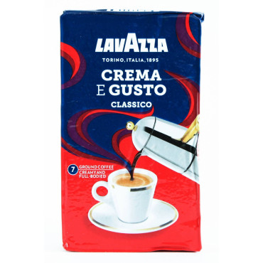 Кофе молотый Lavazza Crema e Gusto Classico 250 гр