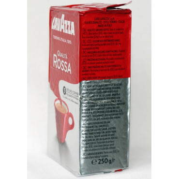 Кофе молотый Lavazza Qualita Rossa 250 грамм