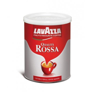 Кофе молотый Lavazza Qualita Rossa 250г (банка)