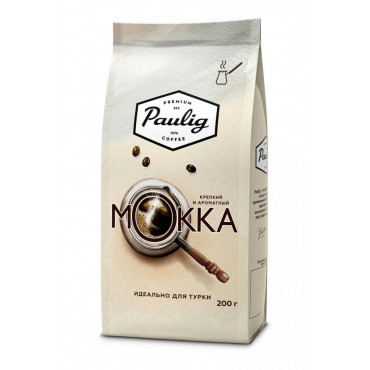 Кофе молотый Paulig Mokka для турки 200 г (0,2 кг)