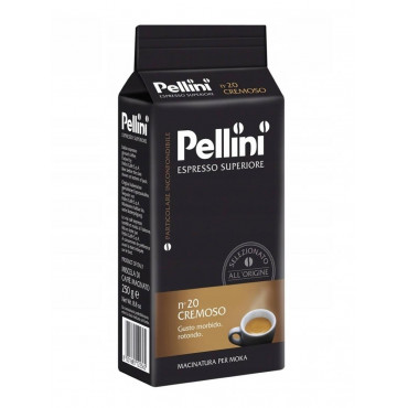 Кофе молотый Pellini nº20 Moka Cremoso 250 г (0,25 кг)