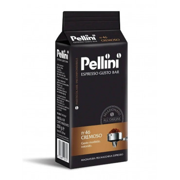 Кофе молотый Pellini nº46 Espresso Cremoso 250 г (0,25 кг)