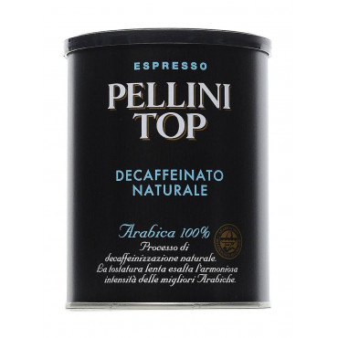 Кофе молотый Pellini Top Dec 250г (банка)