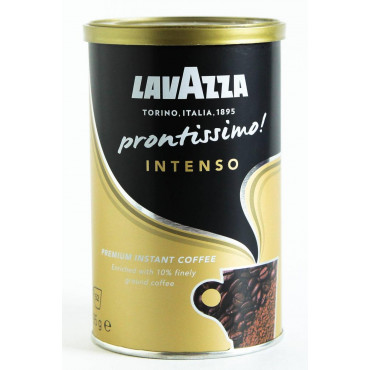 Кофе раств. с молотым Lavazza Prontissimo Intenso банка 95г