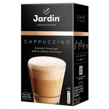 Кофе растворимый Jardin Capuccino 8 стиков x18 г