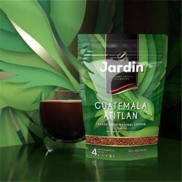 Кофе растворимый Jardin Guatemala Atitlan дой-пак 150г