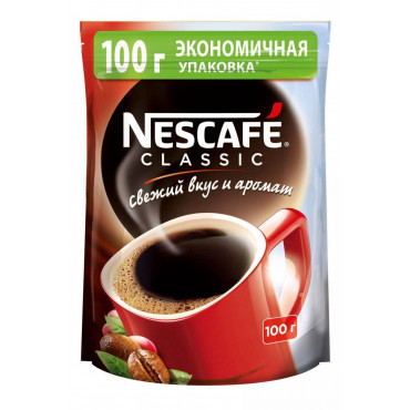 Кофе растворимый Nescafé Classic пакет 100г