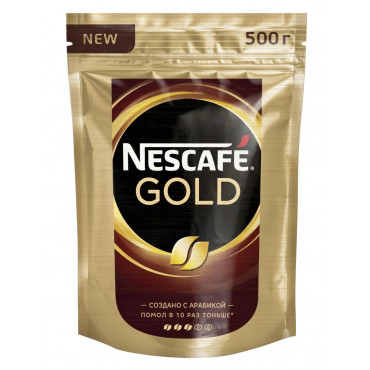 Кофе растворимый Nescafé Gold пакет 500г