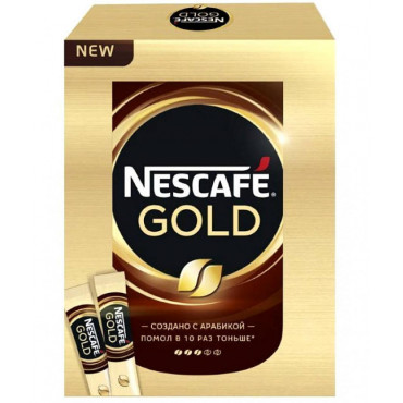 Кофе растворимый в стиках Nescafe Gold