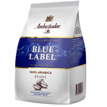 Кофе в зернах Ambassador Blue Label 1000 г (1 кг)