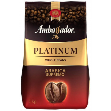 Кофе в зернах Ambassador Platinum 1000 г