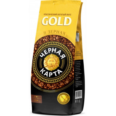 Кофе в зернах Черная карта GOLD 1000 гр (1 кг)
