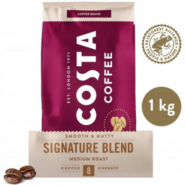 Кофе в зернах COSTA coffee Signature blend 1000 г (1кг)