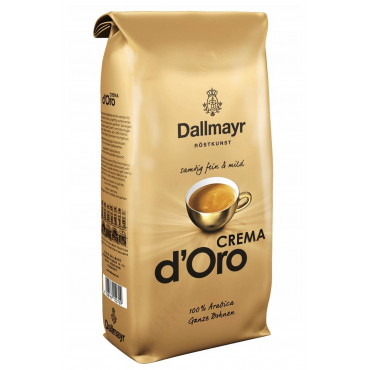 Кофе в зернах Dallmayr Crema d’Oro 1000 г (1кг)