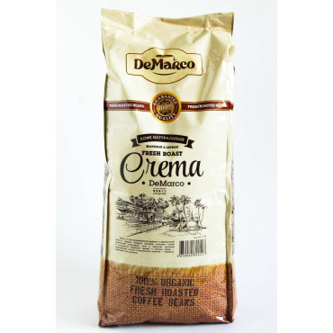 Кофе в зернах DeMarco Fresh Roast Crema 1000гр