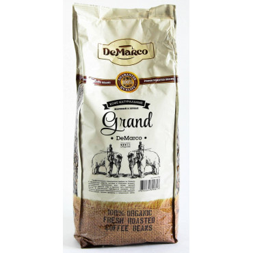 Кофе в зернах DeMarco Fresh Roast Grand 1000г (1 кг)