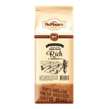 Кофе в зернах DeMarco Fresh Roast Rich 1000 гр (1 кг)