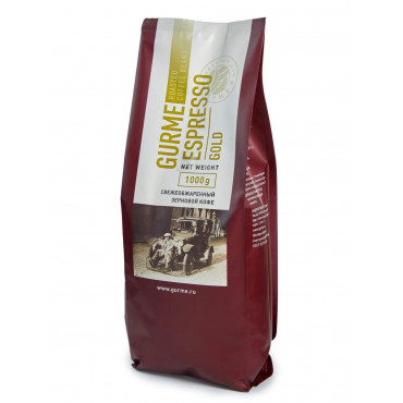 Кофе в зернах GURME Espresso Gold 1000 г (1 кг)
