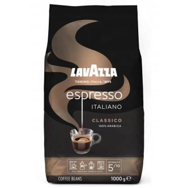 Кофе в зернах Lavazza Espresso Italiano Classico 1000г (1кг)