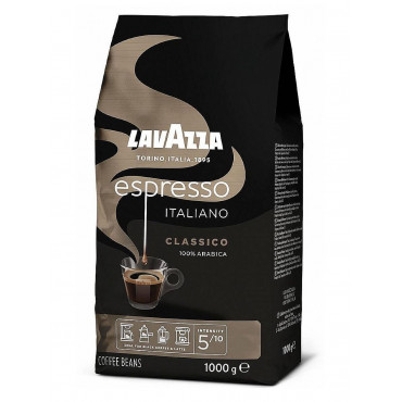 Кофе в зернах Lavazza Espresso Italiano Classico 1000г (1кг)