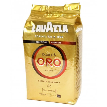 Кофе в зернах Lavazza Qualita Oro 1000г (1кг)