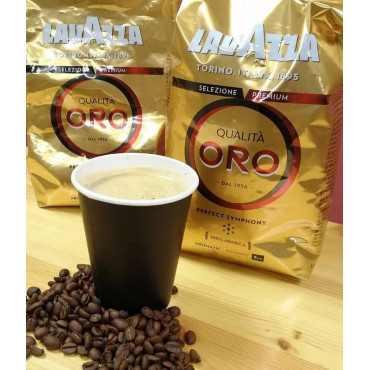 Кофе в зернах Lavazza Qualita Oro 1000г (1кг)