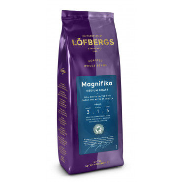 Кофе в зернах Lofbergs Magnifika 400 г (0.4 кг)