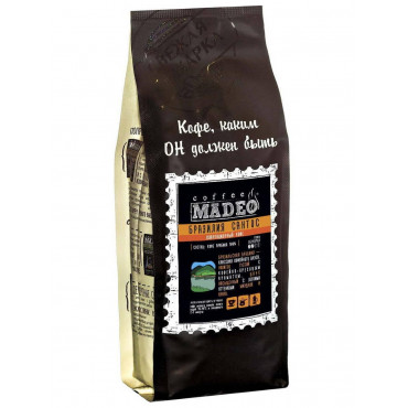 Кофе в зернах Madeo Бразилия Сантос 1000 г