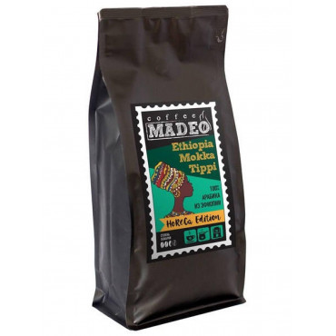 Кофе в зернах Madeo Ethiopia Mokka Tippi 1000 г