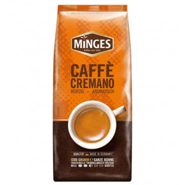 Кофе в зернах Minges Cafe Cremano 1000 г (1 кг)