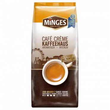 Кофе в зернах Minges Cafe Creme Kaffeehaus 1000 г (1 кг)