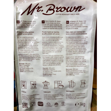Кофе в зернах MrBrown Vending Coffee Blend 1000 г (1кг)