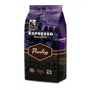 Кофе в зернах Paulig Espresso Favorito 1000 гр (1кг)