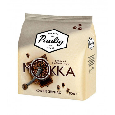 Кофе в зернах Paulig Mokka 500 г (0,5кг)